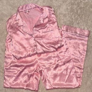 Juicy couture silky satin pajama set